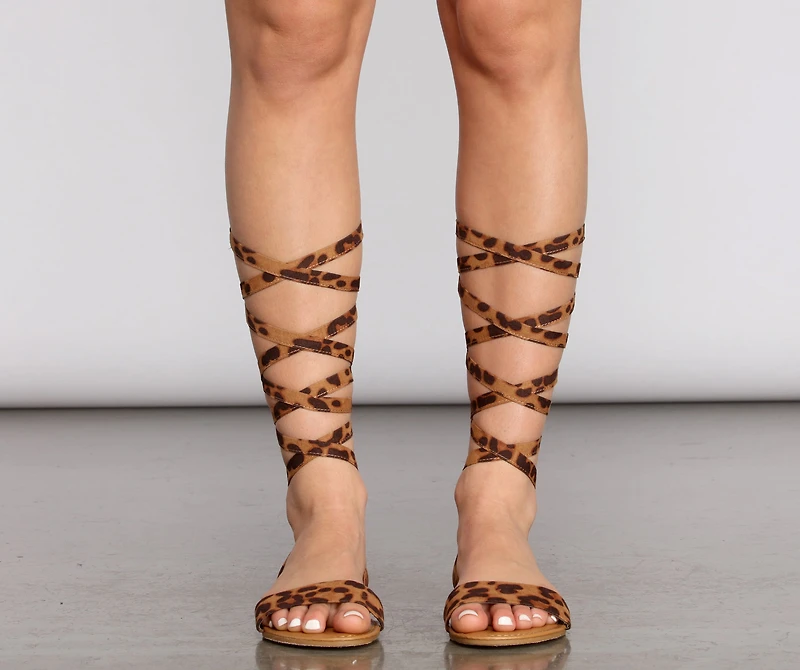 Step By Wrap Sandals