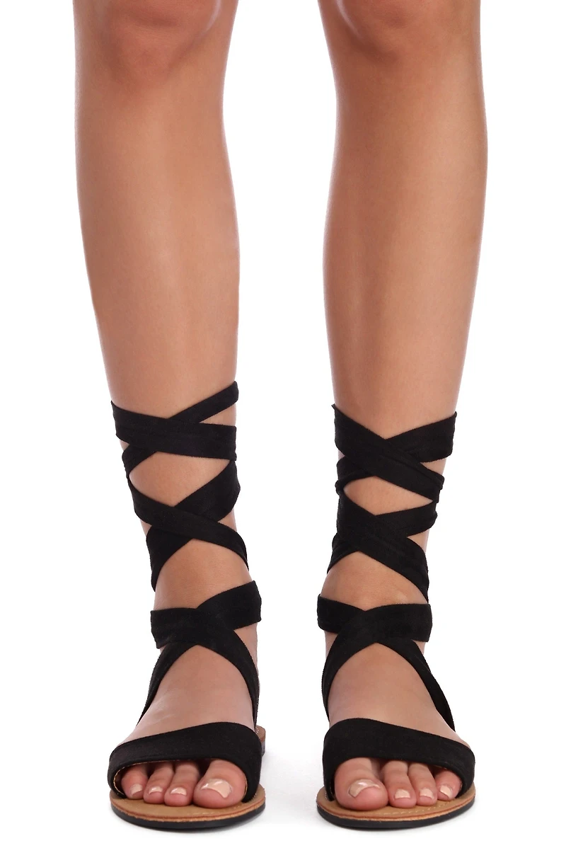 Vacation Ready Wrap Sandals