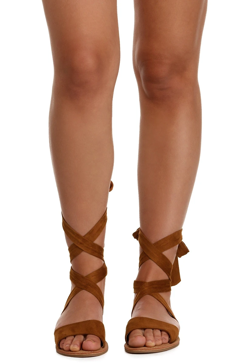 Vacation Ready Wrap Sandals