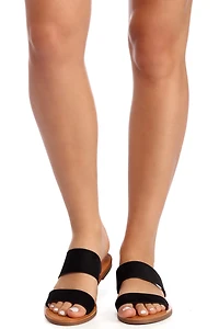 One, Two Strap Sandals