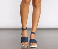 Stride On By Cork Platform Sandals