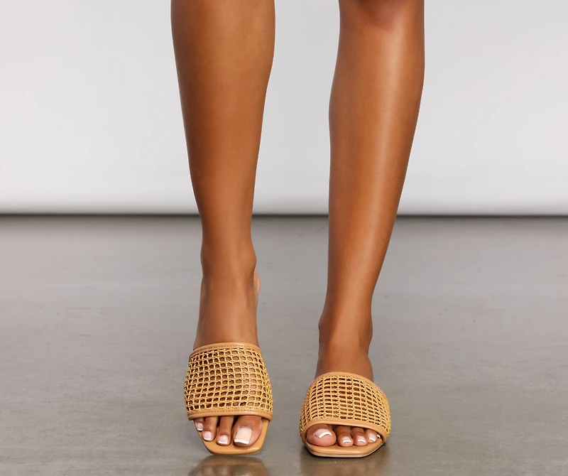 Weekend Getaway Woven Sandals