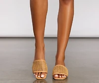 Weekend Getaway Woven Sandals