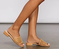 Weekend Getaway Woven Sandals