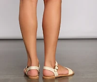 Summer Vibes Strappy Sandals