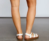 Casual And Chill Strappy Sandals