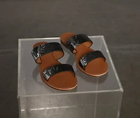 Fierce And Glam Vibes Slip-On Sandals