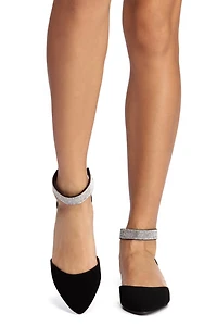 Glam Rhinestone Flats