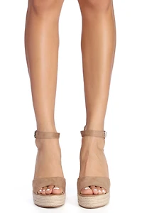 Step Up Espadrille Wedges