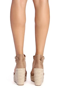 Step Up Espadrille Wedges