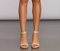On The Low Wedge Heel
