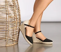 Walks On The Beach Espadrille Wedges