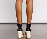 Daydreaming Platform Espadrille Wedges