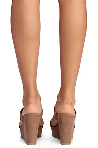 It Takes Two Band Wedge Heels