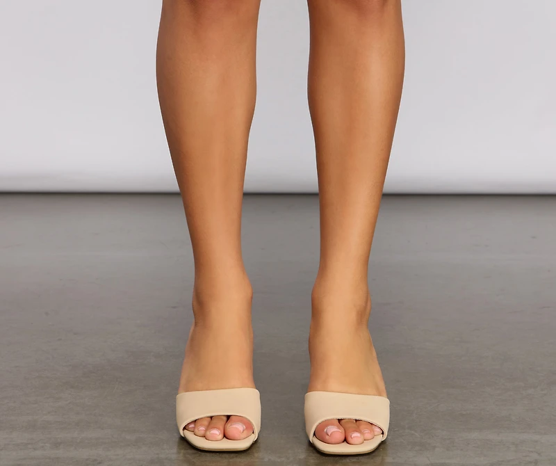 Places To Be Square Faux Nubuck Wedges