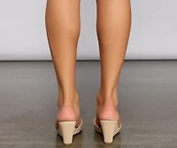 Places To Be Square Faux Nubuck Wedges