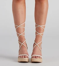 Perfect Day Espadrille Wedges