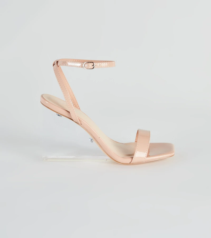 Future Is Clear Patent Lucite Wedges