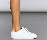 Step Glitter Sneakers