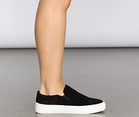 Keep It Casual Slip On Sneakers