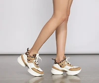 Wild and Fierce Chunky Sneakers