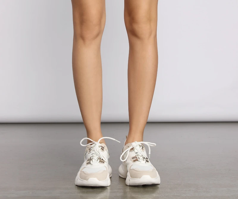 Game On Bungee Lace Chunky Sneakers