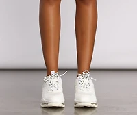 Clearly On Trend Chunky Sneakers