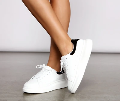 All About That Lace Platform Sneakers