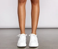 All About That Lace Platform Sneakers