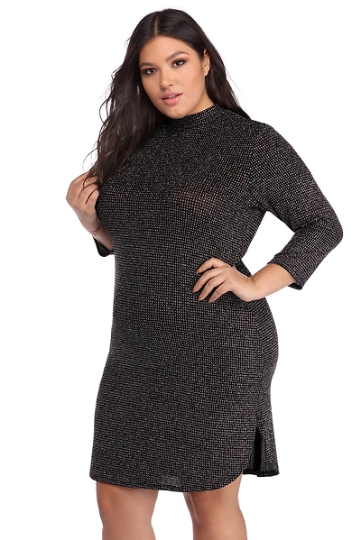 Plus Flashing Lights Dress