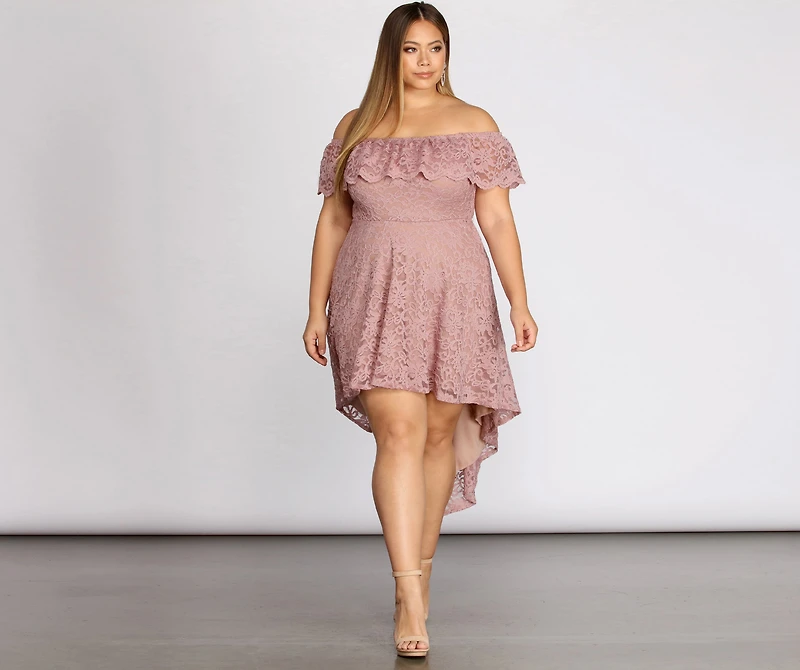 Plus Add Some Flair Skater Dress