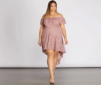 Plus Add Some Flair Skater Dress