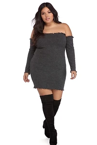 Plus Knitty Gritty Dress