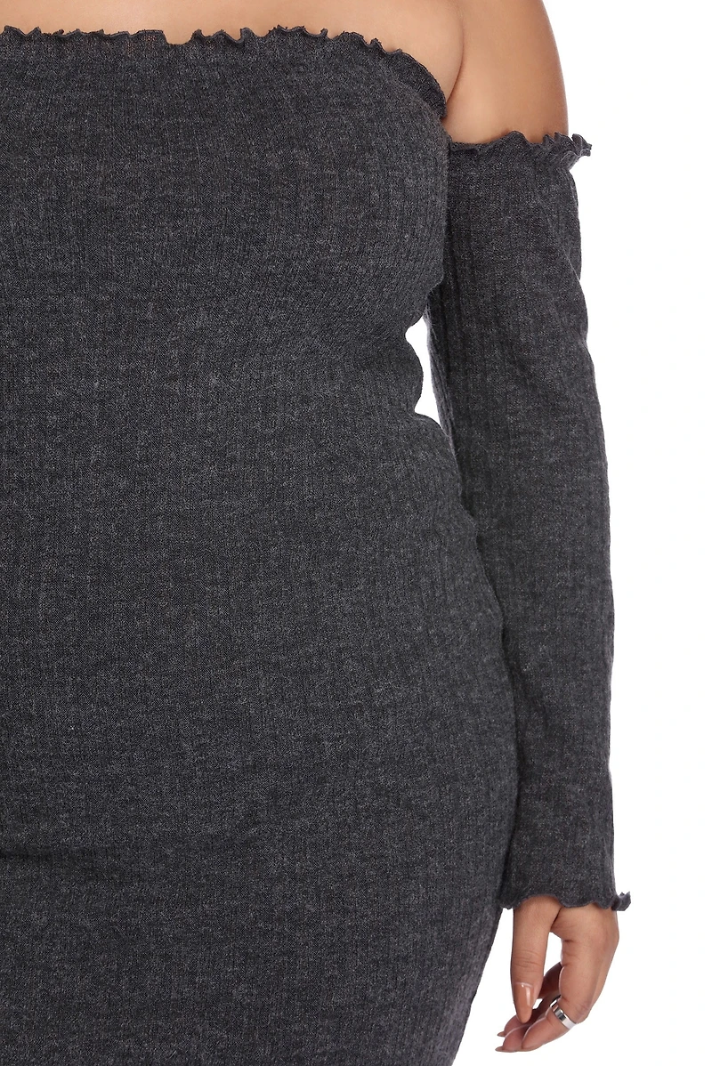 Plus Knitty Gritty Dress