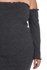 Plus Knitty Gritty Dress