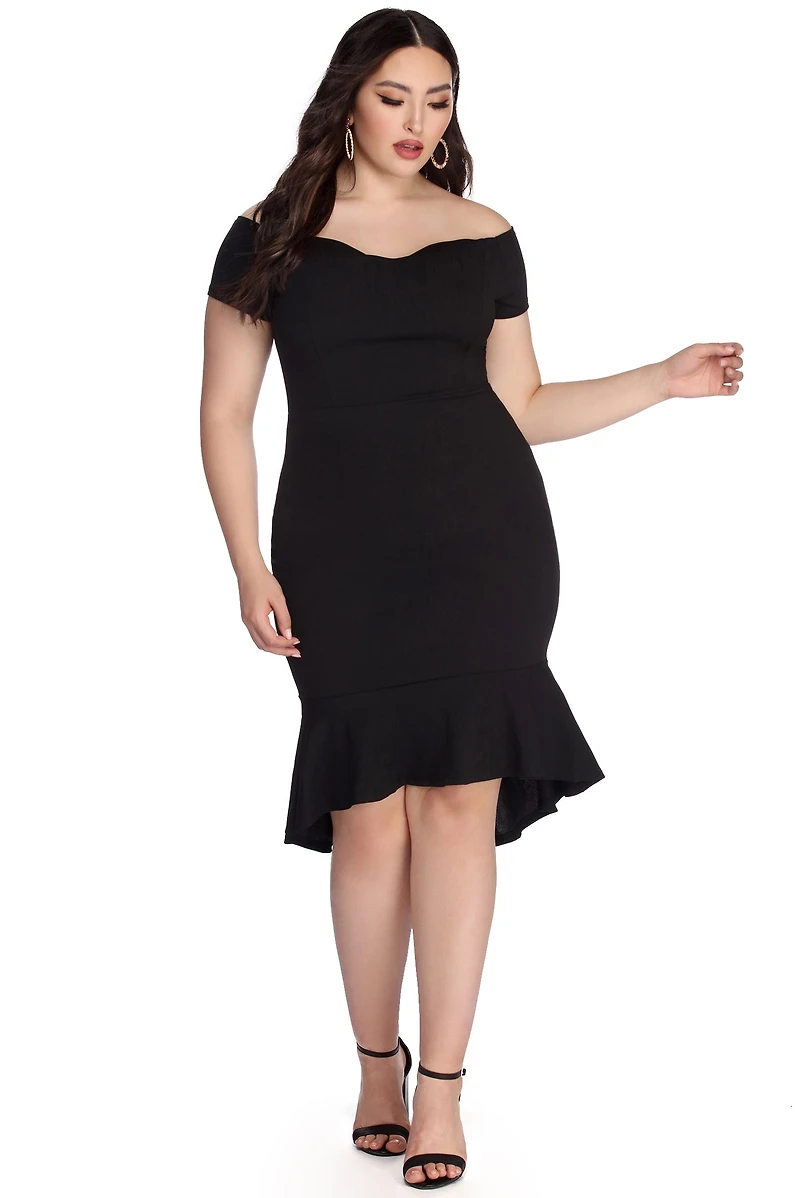 Plus Instant Classic Midi LBD