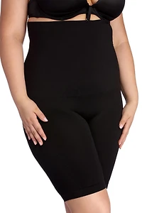 Plus High Waist Shaper Shorts