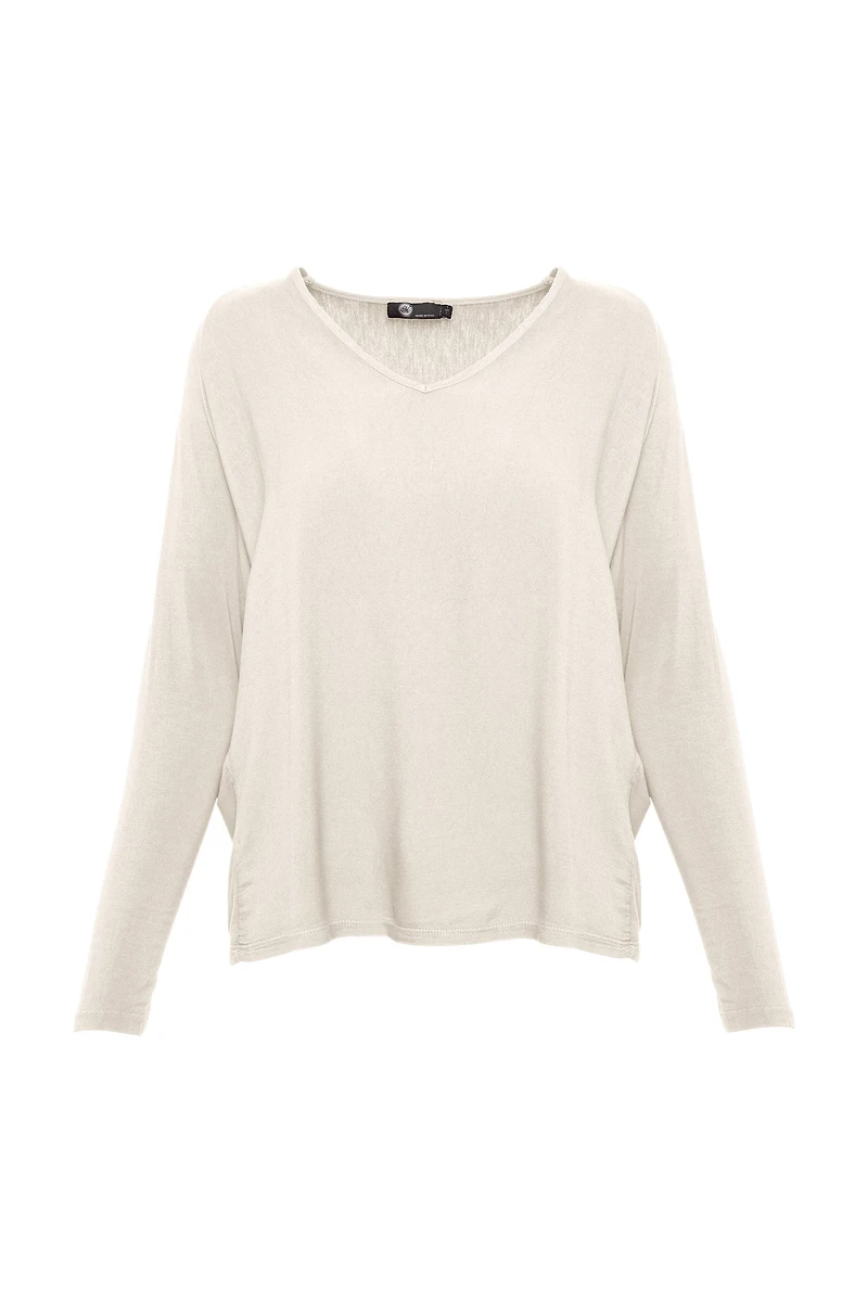 Women’s Woven Long Sleeve Top | M