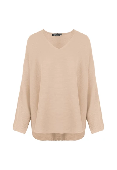 Women’s Woven Long Sleeve Top | M
