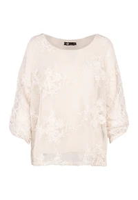 Women’s Woven 3/4 Sleeve Top | M