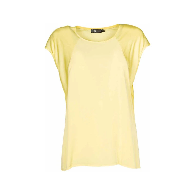 Women's Woven Short Sleeve Top | M Made Italy