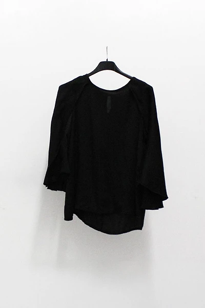 Stunning Satin Cape Top | Astrid