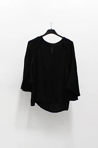 Stunning Satin Cape Top | Astrid