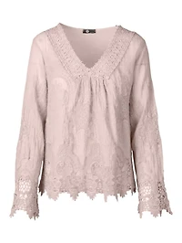 M Made Italy – Ladies Woven Top