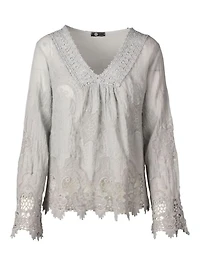 M Made Italy – Haut tissé pour femme