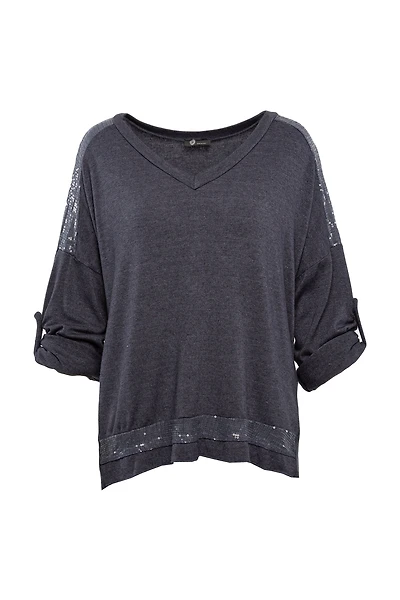 Women’s Knit Long Sleeve Top | M