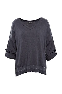 Women’s Knit Long Sleeve Top | M