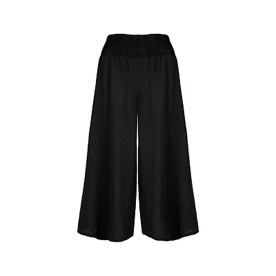 M Made Italy — Women's Woven Cropped Pants
