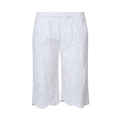 Short tissé pour femme