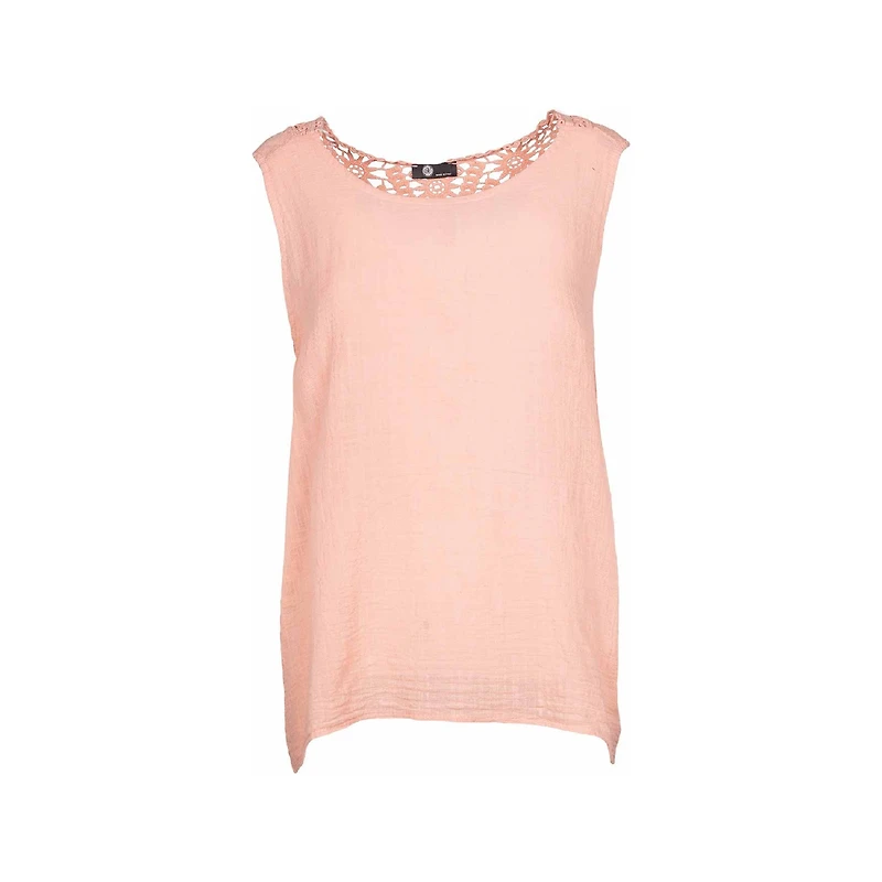 Women's Woven Sleeveless Top | M Made Italy